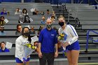 VB Inter squad match  Volleyball seniors Casey Dinga (#19) and Maggie Shafer (#6) are honored by the team during Senior Day festivities prior to their inter-squad match. : VB Intersquad, inter squad, inter-squad